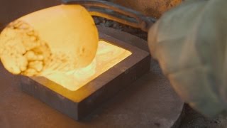 Watch These Gold Divers Turn Gold Flakes Into A 100K Gold Bar [upl. by Prentice]