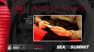 Sea to Summit Sleeping Bags  ALPINE series with UltraDry Down [upl. by Devitt]