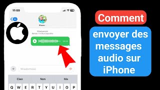 Comment envoyer des messages audio sur iPhone [upl. by Ilyk]