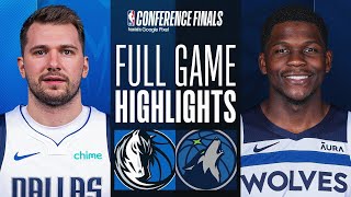 5 MAVERICKS at 3 TIMBERWOLVES  FULL GAME 5 HIGHLIGHTS  May 30 2024 [upl. by Tiebout]