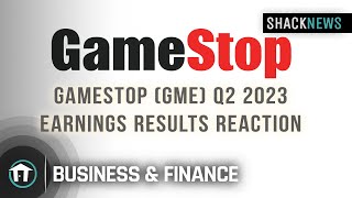 GameStop GME Q2 2023 Earnings Results Reaction [upl. by Malilliw313]