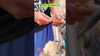 Work smarter every day construction funny shortvideo trending [upl. by Aerdnaxela]