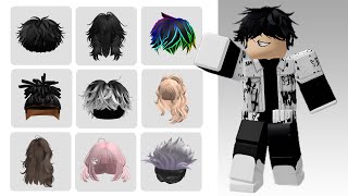 NEW GLITCH 100 FREE HAIRS ROBLOX 2023 [upl. by Soble]