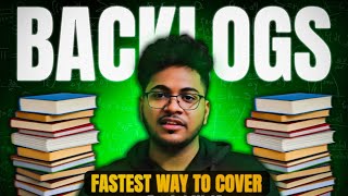 How to Cover BACKLOGS in the FASTEST way possible❗️❗️BACKLOG STRATEGY 🔥🎯 [upl. by Nyleuqaj89]