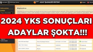 2024 YKS SONUÇLARI ADAYLAR ŞOKTA ‼️ [upl. by Erv472]