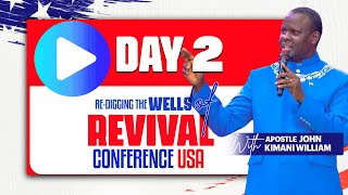 REDIGGING THE WELLS OF REVIVAL CONFERENCE USA  DAY 2  FRIDAY 26th JULY 2024 [upl. by Ydissak]