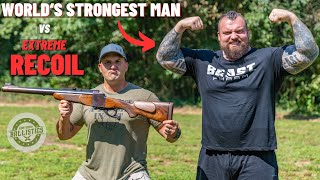 World’s Strongest Man vs World’s Strongest Recoil  ft Eddie Hall [upl. by Urson113]