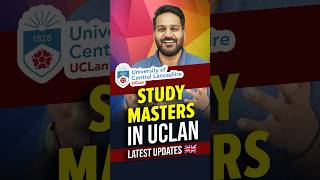 Study Master in UK University  UCLAN [upl. by Harlen]