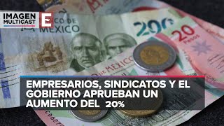 ¿Cuánto sube el salario mínimo en México para el 2024 [upl. by Yssirc499]