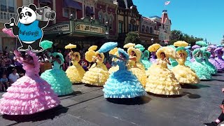 2019 Easter Pre Parade featuring Azalea Trail Maids  Magic Kingdom  Walt Disney World [upl. by Bartram425]