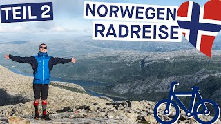 Norwegen Radreise 2020  Teil 24  Der Traum eines jeden Radfahrers [upl. by Pathe]