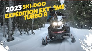 Essai  SkiDoo Expedition Xtreme 2023  Puissance amp Performance ROTAX 900 ACE Turbo R [upl. by Gabriello]