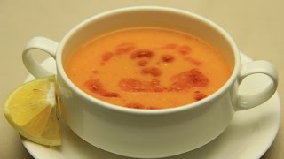 Turkish Vegetable Lentil Soup Recipe – Traditional Turkish Red Lentil [upl. by Anaeda]