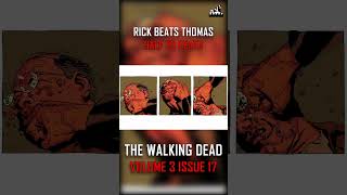 Rick Beats Thomas Half To Death  TWD Comic Dub Clip [upl. by Llibyc805]