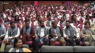 Lt Governor addresses Convocation ceremony at NIFT Srinagar [upl. by Htrap]