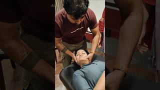 Neck Stiffness Treatment by Chiropractic Adjustment painrelief chiropractor backpainchiropractic [upl. by Quinn]