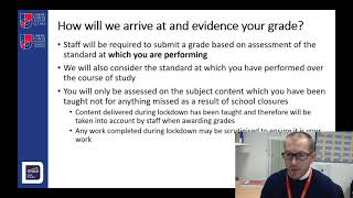 GCSE A Level and vocational course grading for summer 2021 [upl. by Luckin629]