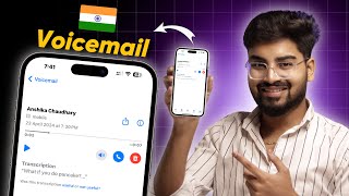 How to setup Voicemail in iPhone in India  FREE in Jio Airtel amp Vi [upl. by Yelyak]