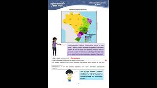 CORREÇÃO AULAS 01 e 02 DE GEOGRAFIA 29 a 32 MAPA DA DENSIDADE DEMOGRÁFICA DO BRASIL [upl. by Ainak]