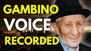 MAFIA Boss Carlo Gambino RECORDED discussing FBI SURVEILLANCE [upl. by Nasia]