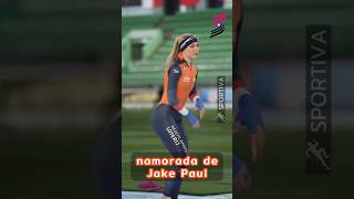 Namorada Jake Paulo girlpower juttaleerdam jakepaul patins patinage mujerbonita atleta loira [upl. by Enyawad856]