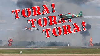 Tora Tora Tora Commemorative Air Force  Full Demonstration with Narration [upl. by Einamrej]