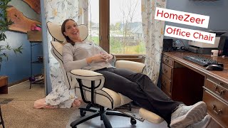 HomeZeer Office Chair comfortable and reclining officefurniture chair officelife [upl. by Ecnaret209]