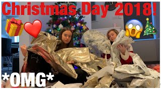 CHIRSTMAS DAY VLOG 2018 OMG😱🎁❤️ [upl. by Hatti679]