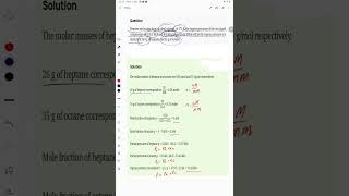 Heptane and octane form an ideal solution At 373 K the vapour pressures of the two liquid componen [upl. by Erdried241]