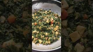 ಮೆಂತ್ಯೆ ಪನ್ನೀರ್ ಪಲ್ಯ  Mente Paneer Palya uttarkarnatakareceipes cooking mente pannerrecipe [upl. by Iz683]