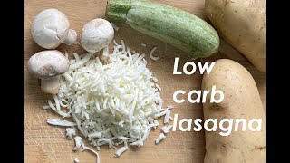 Low carb lasagna  لازانيا قليلة الكربوهيدرات [upl. by Ford]