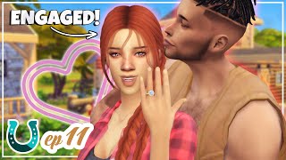 we are ENGAGED The Sims 4 Horse Ranch 🐴 Ep 11 [upl. by Annola920]