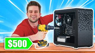 How To Build The BEST 500 Budget Gaming PC 2024 [upl. by Onateag]