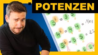 einfache Potenzen  Potenzen berechnen Beispiele  Aufgabe 2 [upl. by Stephanie589]