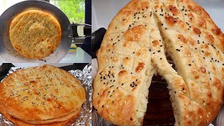 Naan Recipe  NO OVEN  Fluffy and Soft Homemade Roghni Naan  Flatbread Perfect amp Best Bread Ever [upl. by Borroff]