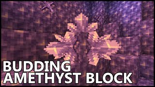 How To Get BUDDING AMETHYST BLOCK In Minecraft [upl. by Negriv]