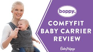 Boppy Comfy Fit Baby Carrier Review [upl. by Ardrey]