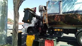 Wollongong recycling truck 27 [upl. by Sarita]