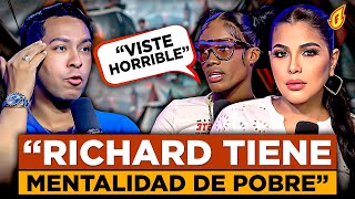 TAMARA MARTÍNEZ DICE QUE RICHARD HERNÁNDEZ TIENE MENTALIDAD DE POBRE “ES EL QUE PEOR VISTE” [upl. by Katerine]