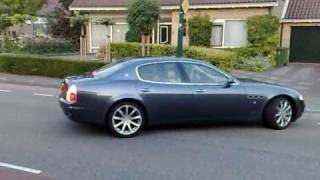 Maserati Quattroporte Acceleration [upl. by Eilata]