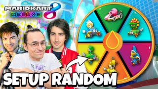 Setup RANDOM in Mario Kart 8 Deluxe Sono competitivo [upl. by Roseanna398]