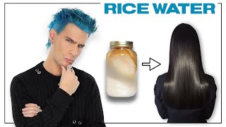 Is Rice Water The Secret To Extreme Hair Growth [upl. by Eiffe]