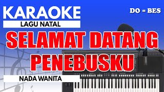 Karaoke  Selamat Datang Penebusku  Gloria Trio  Nada Wanita [upl. by Canter]