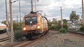 1016 048 fährt in Schwechat durch [upl. by Eenahpets143]