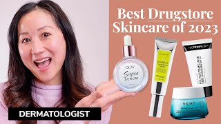 Best Drugstore Skincare of 2023 Picked by a Dermatologist [upl. by Suryt]