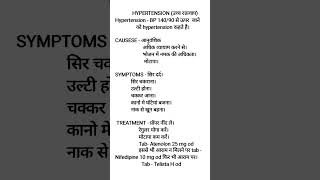 Hypertension उच्च रक्तचाप [upl. by Ettenauq]