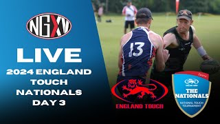 LIVE RUGBY 2024 ENGLAND TOUCH NATIONALS  DAY 3 [upl. by Ahsiret]