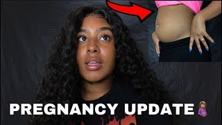 18 amp Pregnant  Pregnancy Update 1316 Weeks ❤️  Belly Shot [upl. by Fasta]