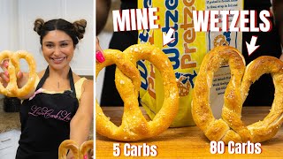 Keto Pretzel Recipe Which One is Better  Homemade or Wetzel’s [upl. by Daniala]