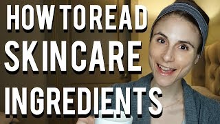 How to read skin care ingredients Dr Dray [upl. by Mellette321]